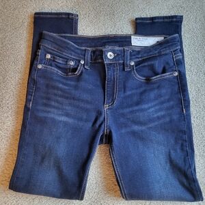 Rag & Bone women's Jeans Mid Rise skinny ankle size 25